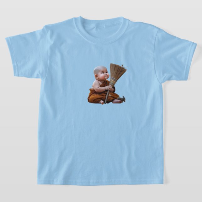 T-shirt bébé Bouddha pour enfants (Poser)