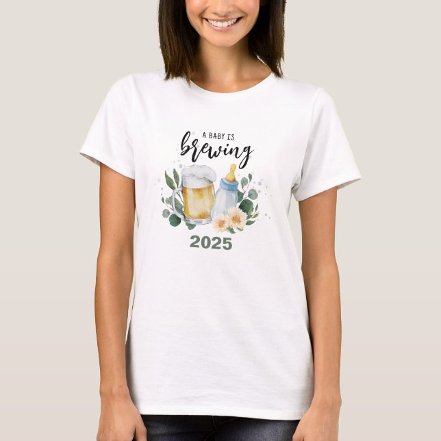T-shirt Bébé brasse verdure Douche Femme (Devant)