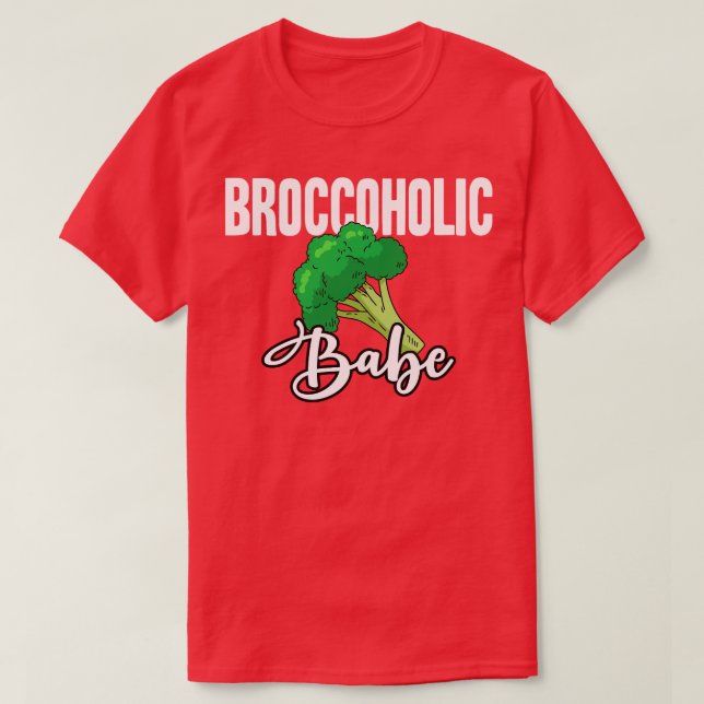 T-shirt Bébé Broccoholic (Design devant)