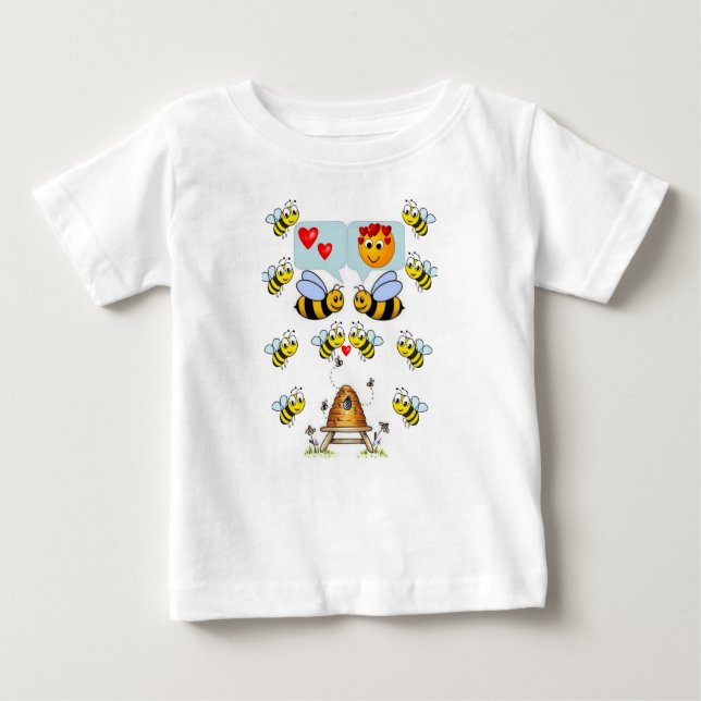 T-shirt bébé Bumblebee (Devant)