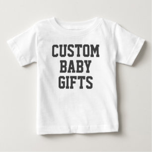 T-shirt bébé Cadeaux bébé personnalisés Modèle bla