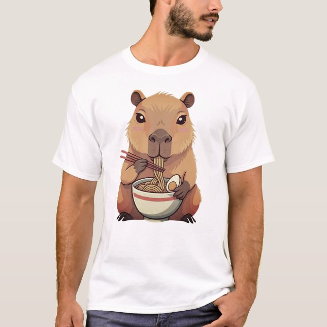 T-shirt bébé capybara (Devant)