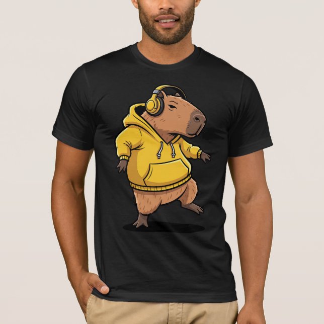 T-shirt bébé capybara (Devant)