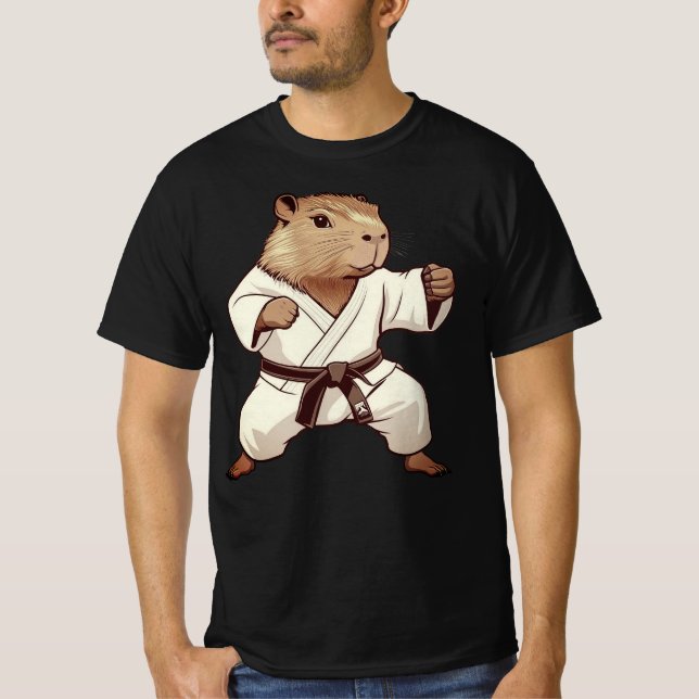 T-shirt bébé capybara (Devant)