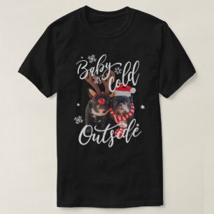 T-shirt Bébé c'est chien extérieur froid de Frenchbull