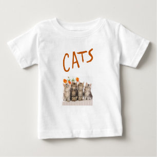 T-shirt bébé chat