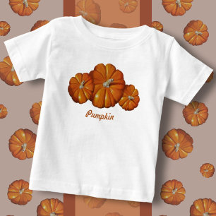 T-shirt bébé citrouille