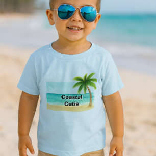 T-shirt bébé Coastal Cutie Beach