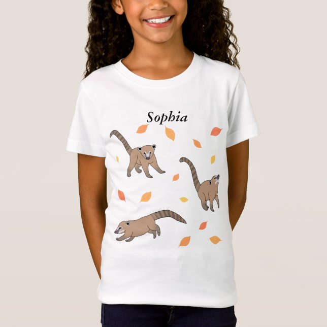 T-Shirt Bébé Coatis (Devant)
