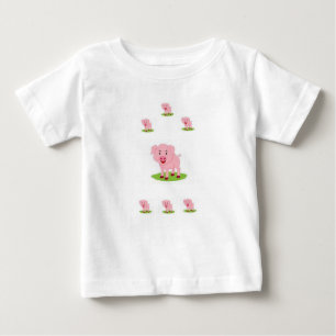 T-shirt bébé cochon