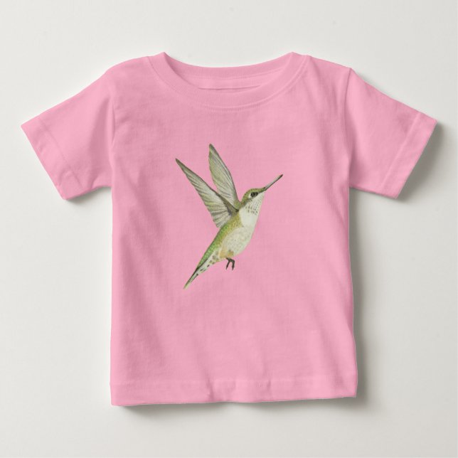 T-shirt bébé colibri (Devant)