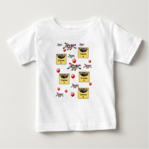 T-shirt bébé Crayon
