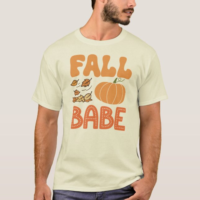 T-shirt Bébé d'automne Rétro Coquette Esthétique Épice de  (Devant)