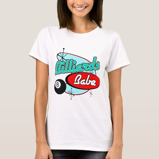 T-shirt Bébé de Billards (Devant)