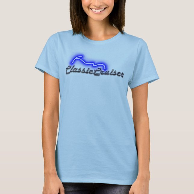 T-shirt Bébé de dames de ClassicCruiser - poupée (Devant)