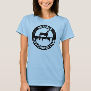 T-shirt Bébé de dames de club de teckel de Buffalo -