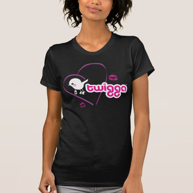 T-shirt Bébé de dames - pièce en t de Kissy de poupée (Devant)