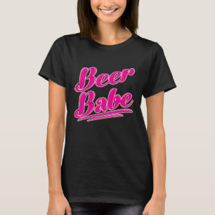 T-shirt Bébé de la bière Bébé qui boit de la bière a beso