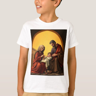 T-shirt Bébé de la Sainte Famille Jésus Marie et Joseph Te