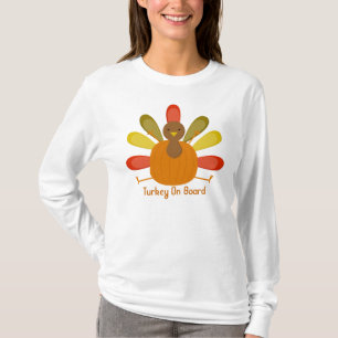 T-shirt Bébé de la Turquie de thanksgiving sur le