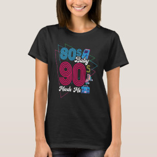 T-shirt Bébé des années 80 90 m'a fait naître dans les ann