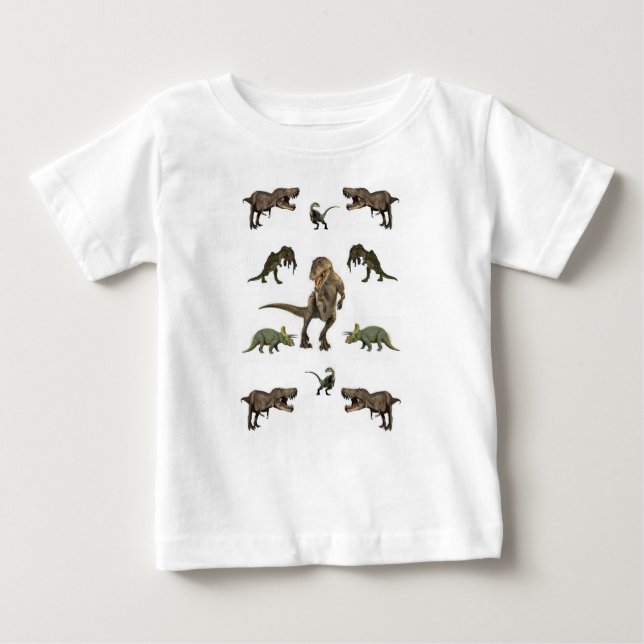 T-shirt bébé Dinosaur (Devant)