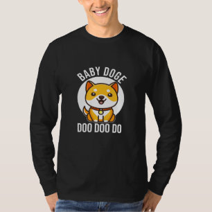 T-shirt Bébé Doge Doo Doo Dogecoin Lune Crypto Dogecoin 1