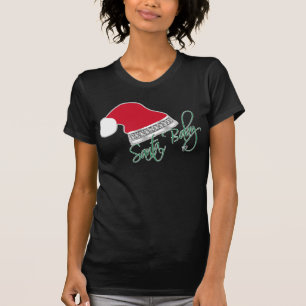 T-shirt Bébé drôle Bling de Père Noël de Noël