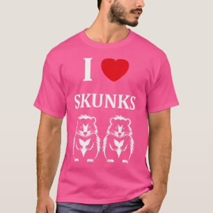 T-shirt Bébé drôle Skunk Simple enfant mignonne Petit J'ai