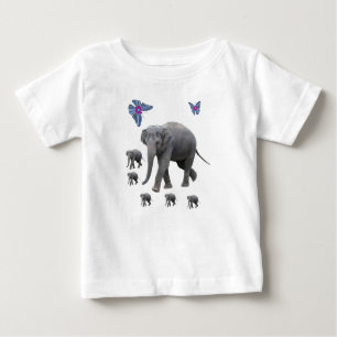 T-shirt bébé éléphant