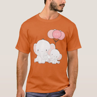 T-shirt bébé éléphant drôle d'amour