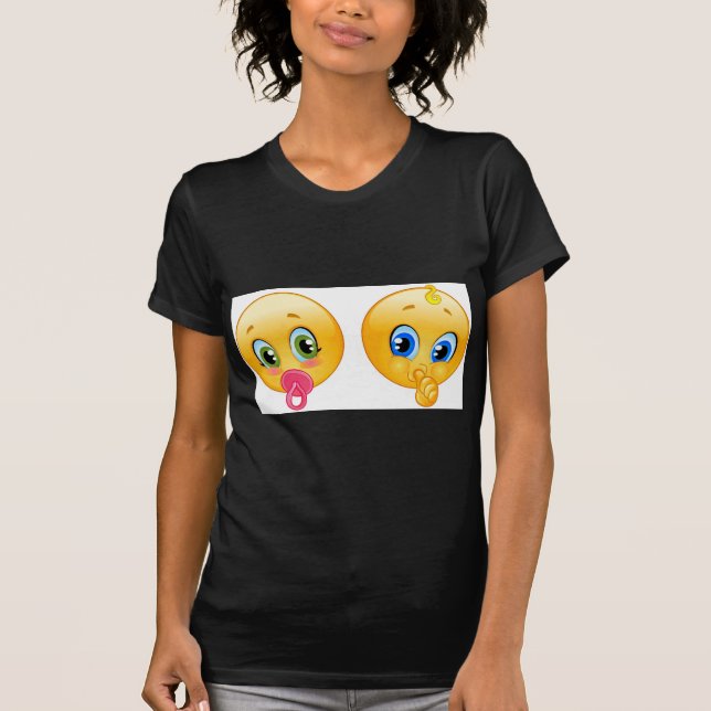 T-shirt bébé émoticônes (Devant)