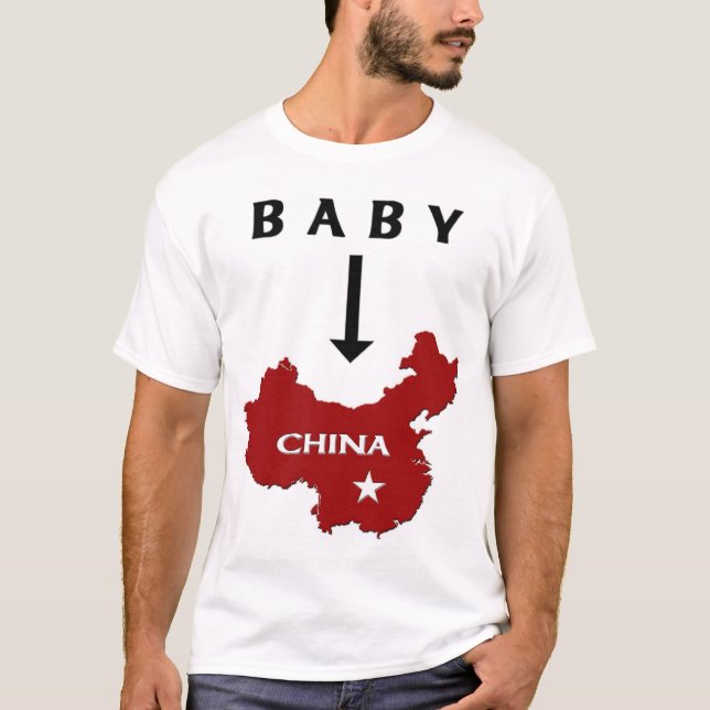 T-shirt Bébé en Chine (Devant)