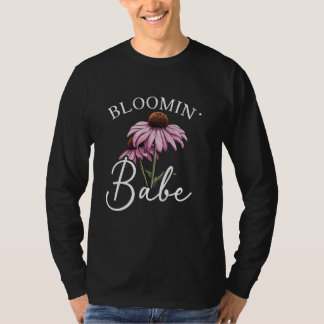T-shirt Bébé en fleurs
