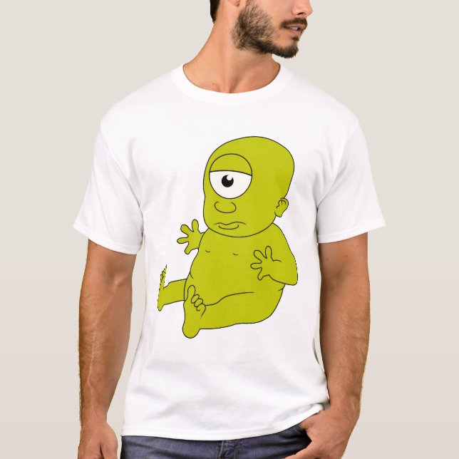 T-shirt Bébé étranger (Devant)
