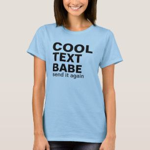 T-shirt Bébé frais des textes