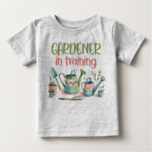 T-shirt bébé - Gardener en formation