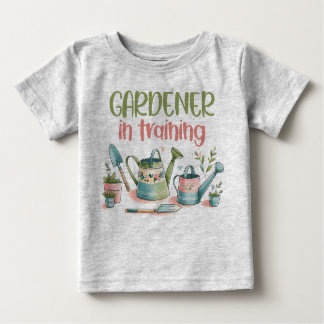 T-shirt bébé - Gardener en formation