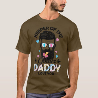 T-shirt Bébé Genre Révélateur Garant Du Genre Papa Amour