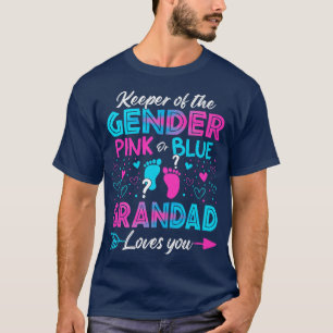 T-shirt Bébé Genre Révéler Douche Rose Ou Bleu Grand Amour