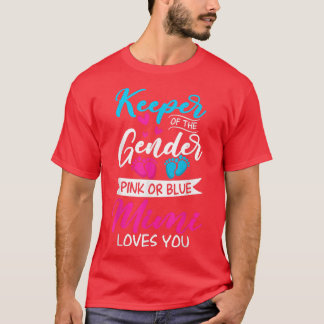 T-shirt Bébé Genre Révéler Douche Rose Ou Bleu Mimi Amours