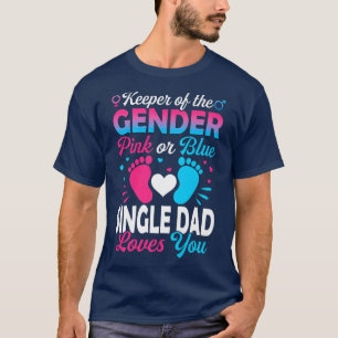 T-shirt Bébé Genre Révéler Douche Rose Ou Bleu Père céliba