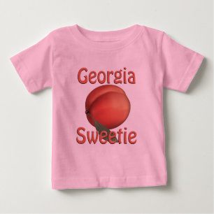 T-shirt bébé Georgia Peach
