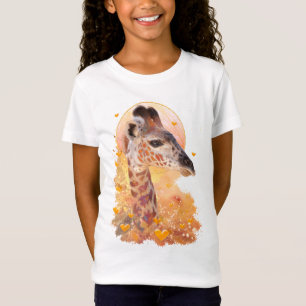 T-Shirt Bébé girafe "QUAND NOUS ÉTIONS JEUNES"