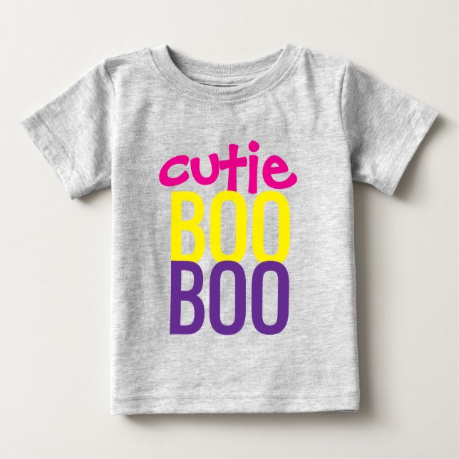 T-Shirt bébé : HALLOWEEN Cutie Boo #8 (Devant)