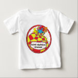 T-shirt bébé Hanoukka Dreidels<br><div class="desc">T-shirt Hanoukka Dreidel. Le design peut être transféré à d'autres favoris Zazzle. Personnalisez en supprimant le message et en ajoutant le vôtre avec votre style de police, taille et couleur préférés. Joyeux Chanoukah/Hanoukka ! Style : Baby Fine Jersey T-Shirt Votre recherche pour le T-shirt bébé de base ultime est officiellement...</div>