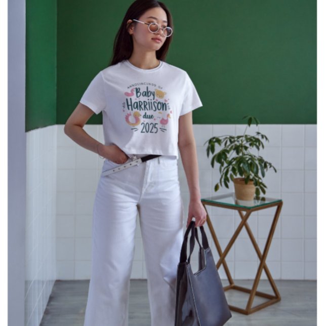 T-shirt Bébé Harrison dû 2025 | Grossesse adorable (Créateur téléchargé)