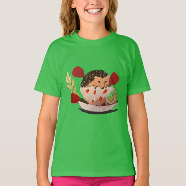 T-shirt Bébé Hérisson (Devant)