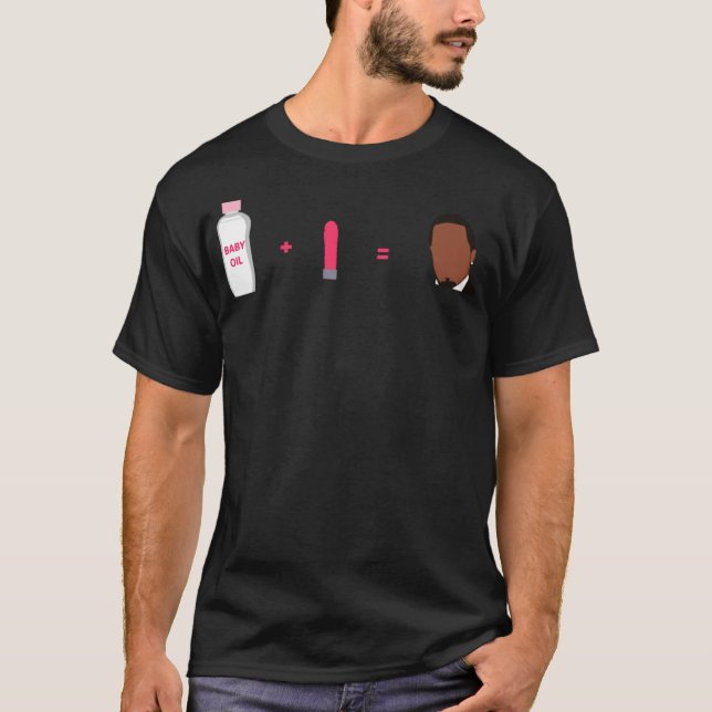 T-shirt Bébé Huile amusant à fait mème (Devant)