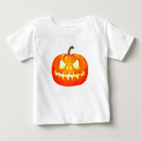 T-shirt bébé Jack-O-Lantern